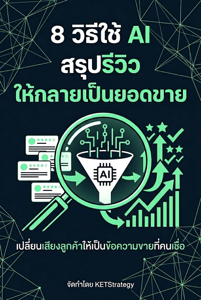 8 วิธีใช้ AI สรุปรีวิวให้กลายเป็นยอดขาย
