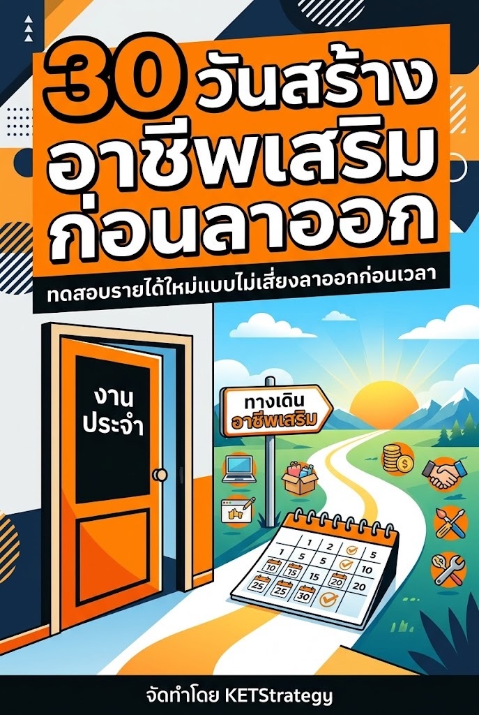 30 วันสร้างอาชีพเสริมก่อนลาออก