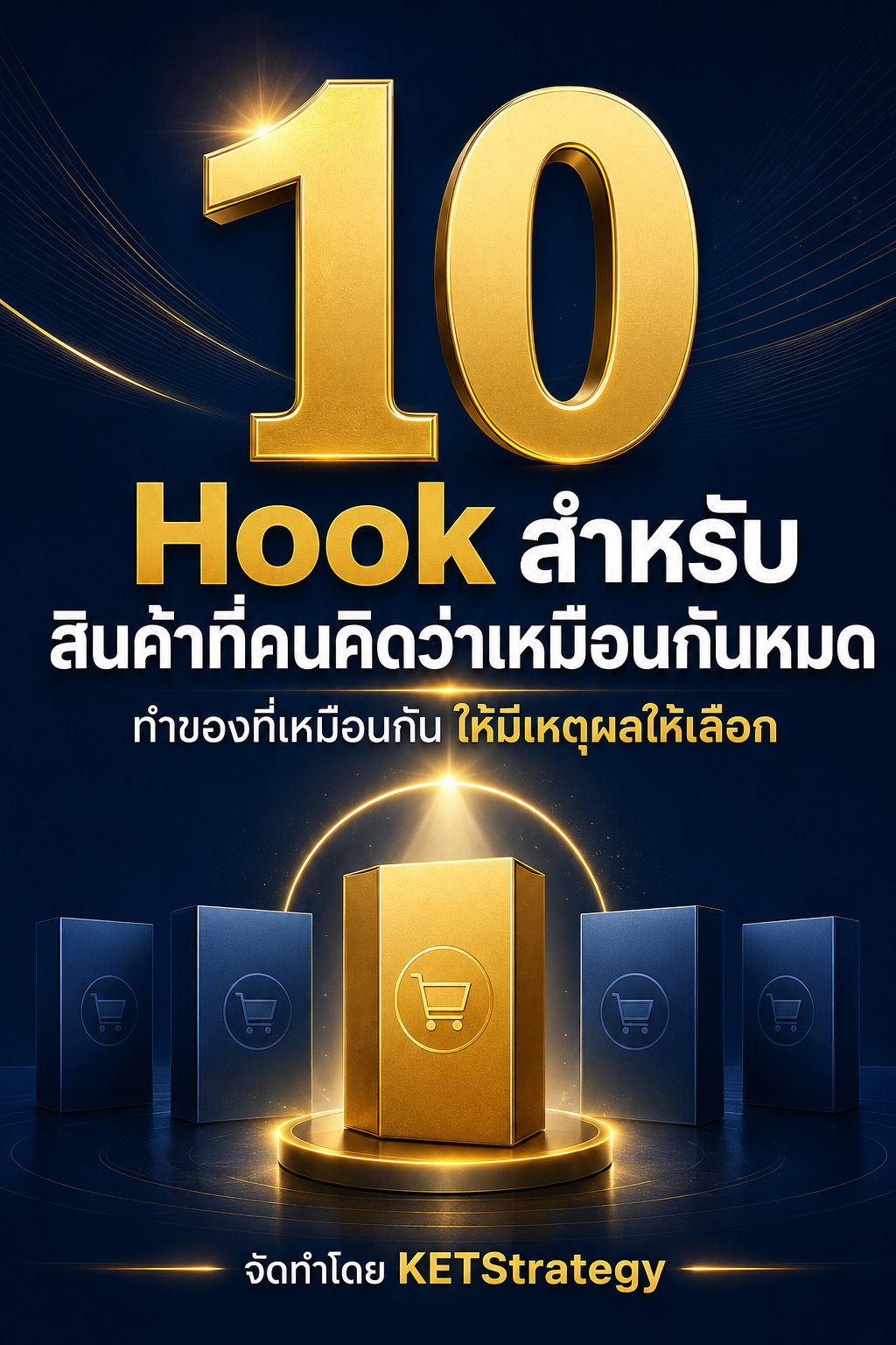 10 Hook สำหรับสินค้าที่คนคิดว่าเหมือนกันหมด