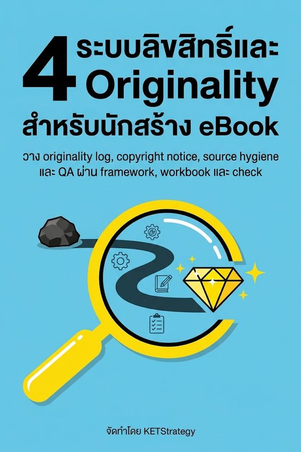 4 ระบบลิขสิทธิ์และ Originality สำหรับนักสร้าง eBook