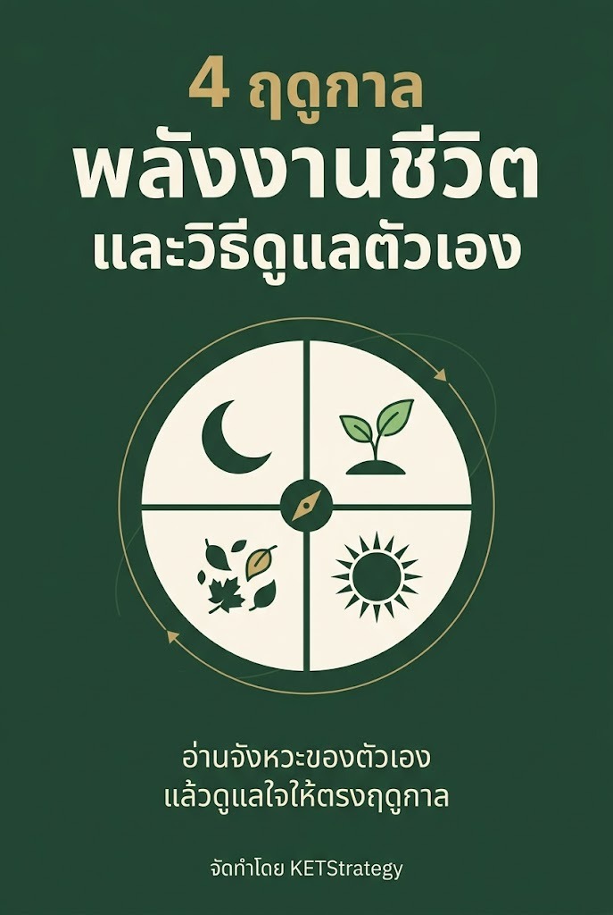 4 ฤดูกาลพลังงานชีวิตและวิธีดูแลตัวเอง