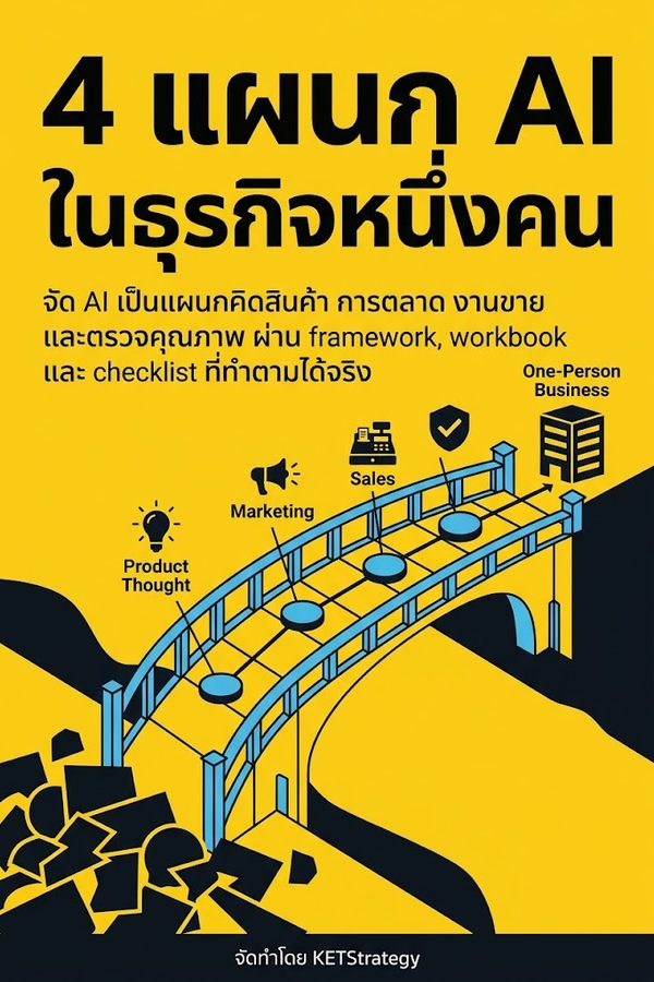 4 แผนก AI ในธุรกิจหนึ่งคน