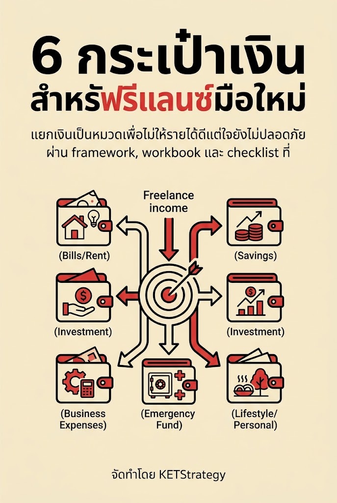 6 กระเป๋าเงินสำหรับฟรีแลนซ์มือใหม่