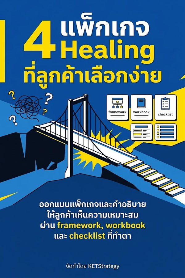 4 แพ็กเกจ Healing ที่ลูกค้าเลือกง่าย