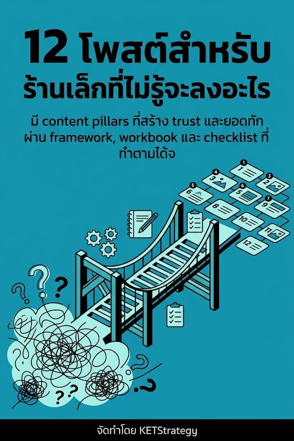 12 โพสต์สำหรับร้านเล็กที่ไม่รู้จะลงอะไร
