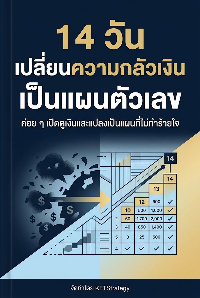 14 วันเปลี่ยนความกลัวเงินเป็นแผนตัวเลข