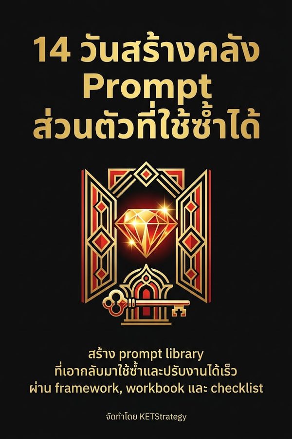 14 วันสร้างคลัง Prompt ส่วนตัวที่ใช้ซ้ำได้
