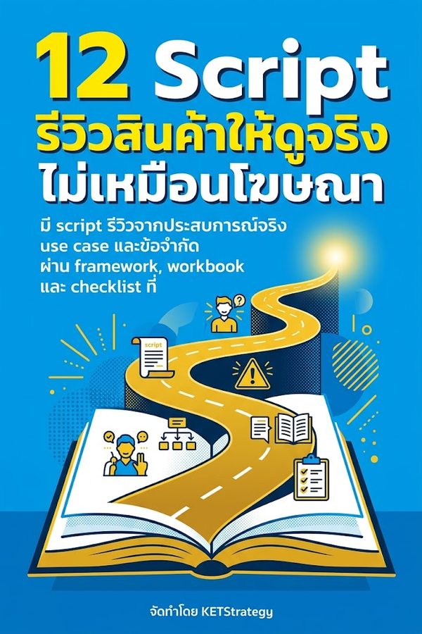 12 Script รีวิวสินค้าให้ดูจริง ไม่เหมือนโฆษณา