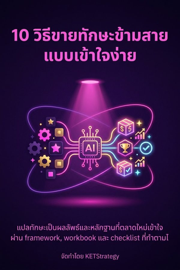 10 วิธีขายทักษะข้ามสายแบบเข้าใจง่าย