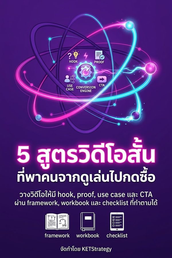 5 สูตรวิดีโอสั้นที่พาคนจากดูเล่นไปกดซื้อ