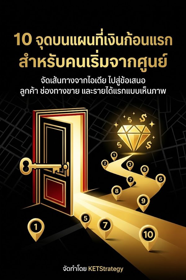 10 จุดบนแผนที่เงินก้อนแรกสำหรับคนเริ่มจากศูนย์