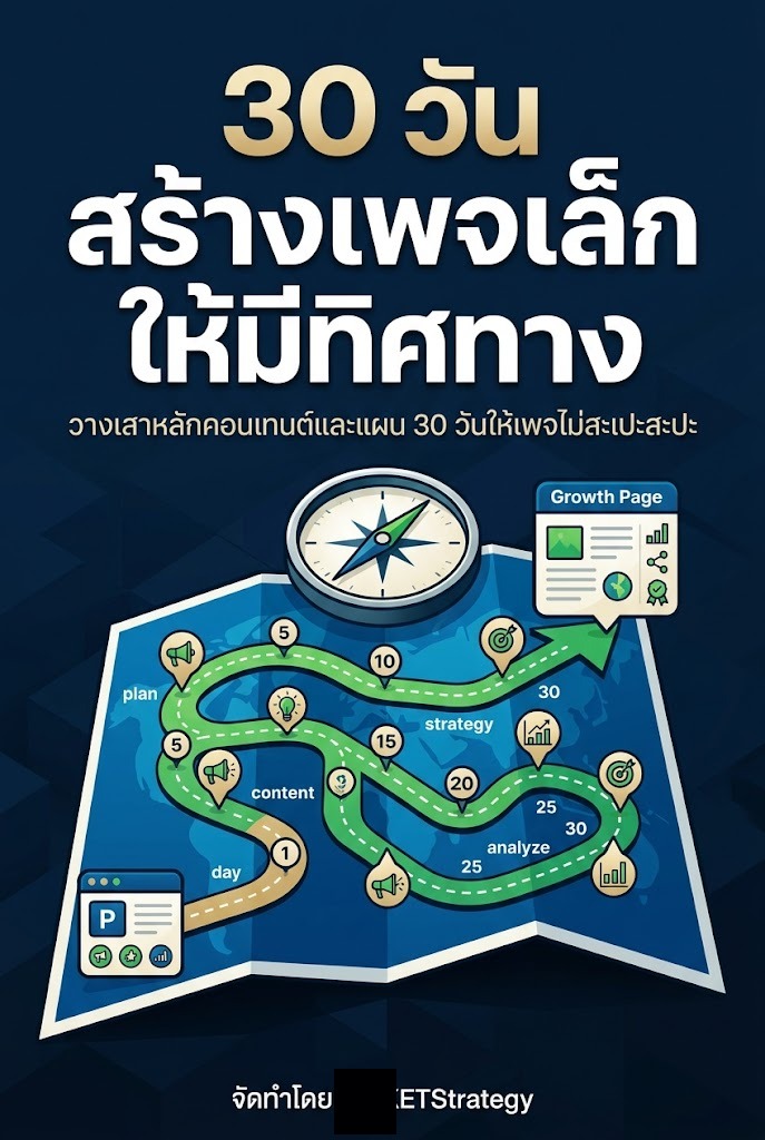 30 วันสร้างเพจเล็กให้มีทิศทาง