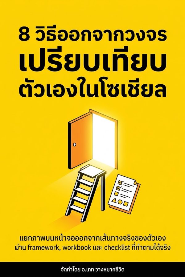 8 วิธีออกจากวงจรเปรียบเทียบตัวเองในโซเชียล